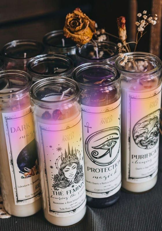 Spell Candle, Soy Wax (Scented)